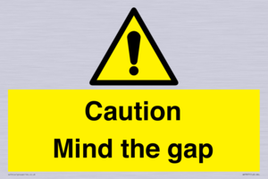 Caution Mind the gap